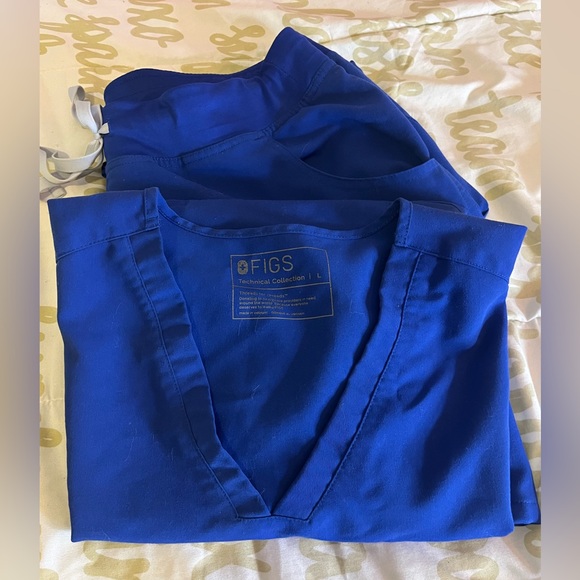 Figs Other Figs Winning Blue Scrub Set Poshmark